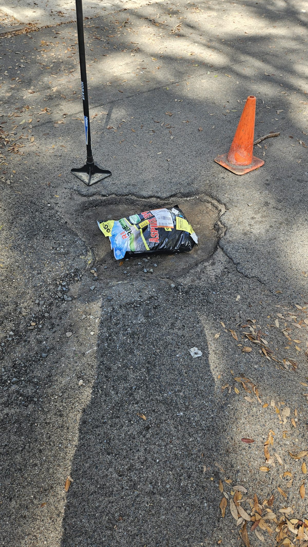 Nannas Loop Pot Hole Repair